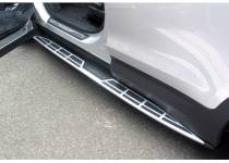 Боковые пороги MOBIS STYLE для Hyundai Santa Fe (2013-2018)