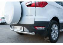 Защита заднего бампера d63 (дуга) для Ford Ecosport (2014-)
