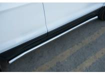 Пороги труба d63 (вариант 3) для Ford Ecosport (2014-)
