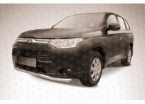 Защита переднего бампера d57 для Mitsubishi Outlander (2012-2013)