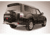 Уголки d76 для Mitsubishi Pajero 4 (2006-2011)
