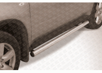 Пороги труба d76 для Nissan X-Trail (2007-2011)