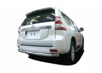 Защита заднего бампера d76 для Toyota Land Cruiser 150 (2014-)