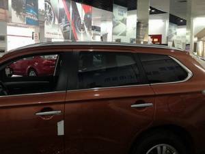 Рейлинги крыши OEM STYLE на Mitsubishi Outlander (2012-2019)
