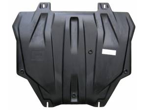 Защита картера двигателя и кпп 6 мм, композит для Citroen C-crosser (2007-2013)