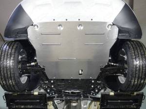 Комплект защит картера, заднего редуктора алюминий, 4 мм для Ford Kuga (2016-)