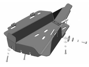 Защита компрессора пневмоподвески 3 мм, cталь для Land Rover Discovery 4 (2010-)
