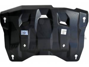 Защита картера двигателя и кпп 6 мм, композит для Nissan Murano (2010-2015)