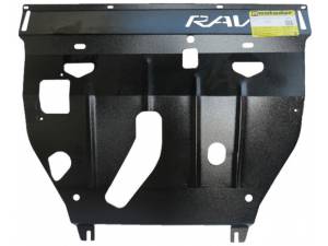 Защита двигателя, КПП 2 мм, сталь для Toyota Rav4 (2010-2012)