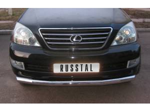 Защита переднего бампера d70 на Lexus GX470 (2002-2009)