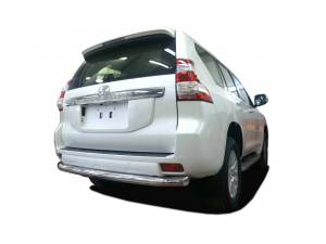  Защита заднего бампера d76 на Toyota Land Cruiser 150 (2010-2013)