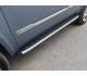 Пороги алюминиевые с пластиковой накладкой 1920 мм для Cadillac Escalade (2015-)