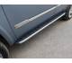 Пороги алюминиевые с пластиковой накладкой 1920 мм для Cadillac Escalade (2015-)