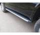 Пороги алюминиевые с пластиковой накладкой 1920 мм для Chevrolet Tahoe (2016-)