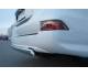 Защита заднего бампера овальная d75/42 на Lexus GX460 (2014-)