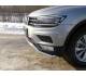 Защита передняя нижняя 60,3 мм (Пакет Offroad) для Volkswagen Tiguan (2017-)